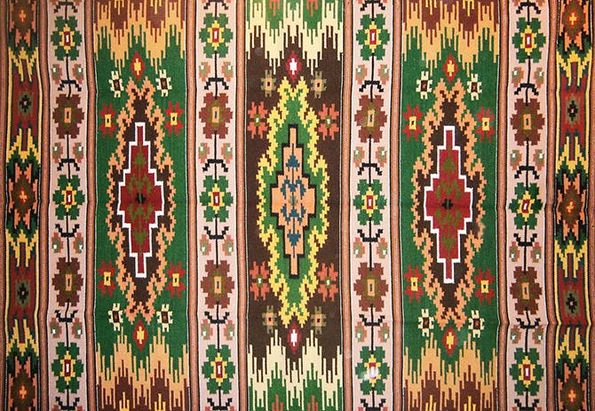 Килим «Весна». 2011. Вовна, ручне ткацтво